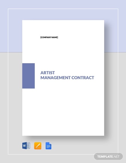 artist-management-contract