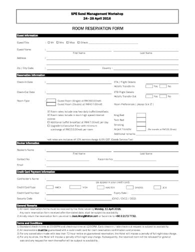 basic-room-reservation-form-in-pdf