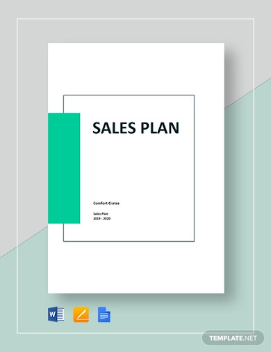 basic sales plan template