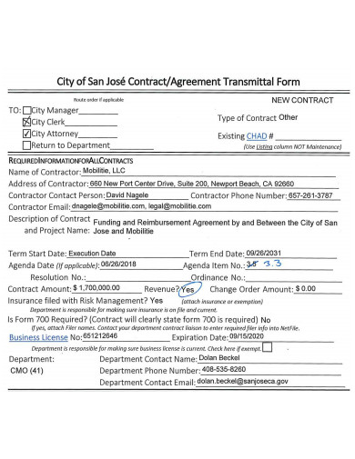 basic-transmittal-agreement-template