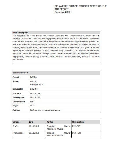 behaviour-report-template-in-pdf