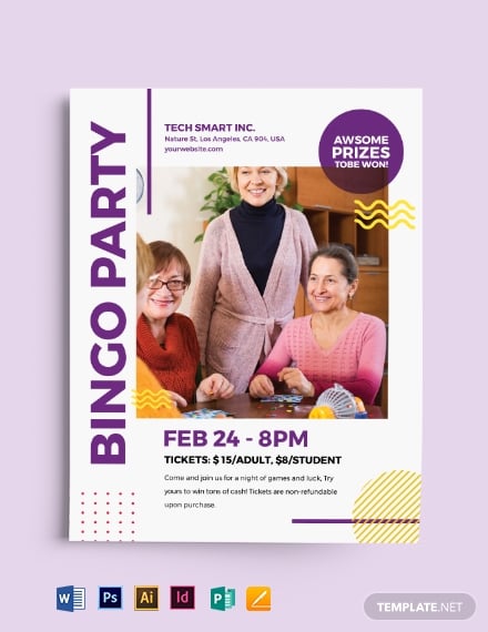 bingo-party-flyer