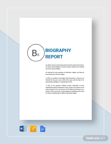 biography-report-template