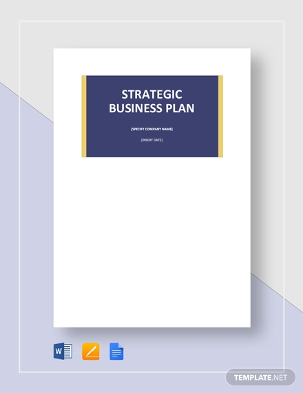 blank strategic plan