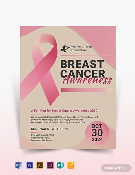 breast cancer flyer template 440x570 1