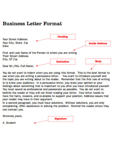 16+ Letter Format Templates in Google Docs | Word | Pages ...