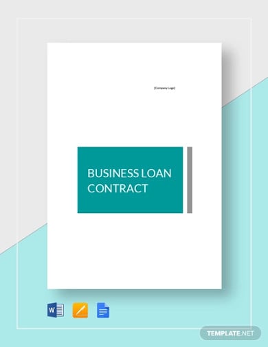 business loan contract template