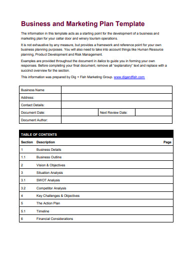 16+ Company Marketing Plan Templates in Google Docs | Word | Pages | PDF