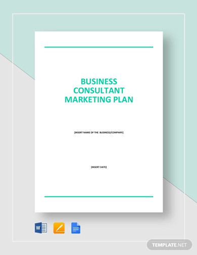 business-consultant-marketing-plan-templates