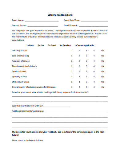 catering-feedback-form-sample