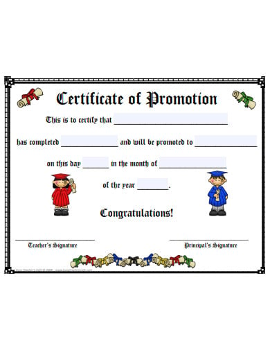 certificate-of-promotion-template