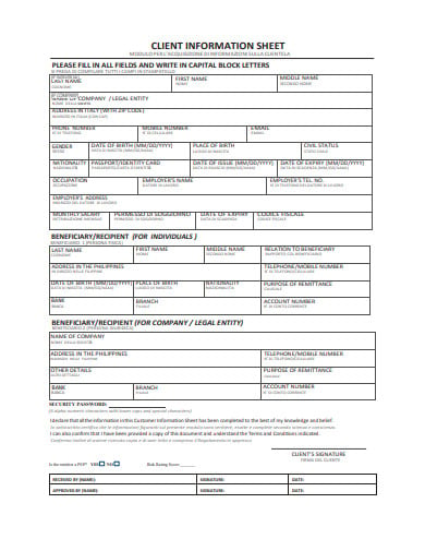 client-information-sheet-format
