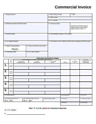 commercial-invoice-format