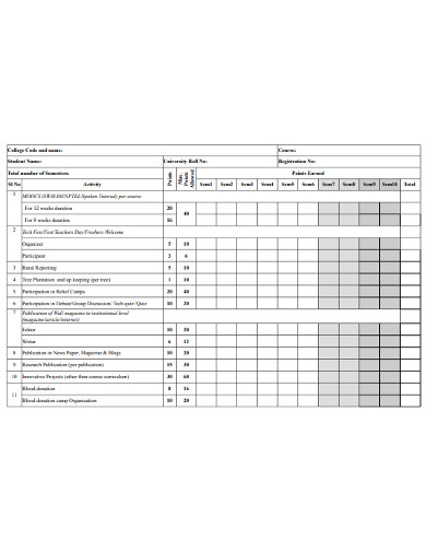 18+ Record Sheet Templates in Google Docs | Word | Pages | PDF