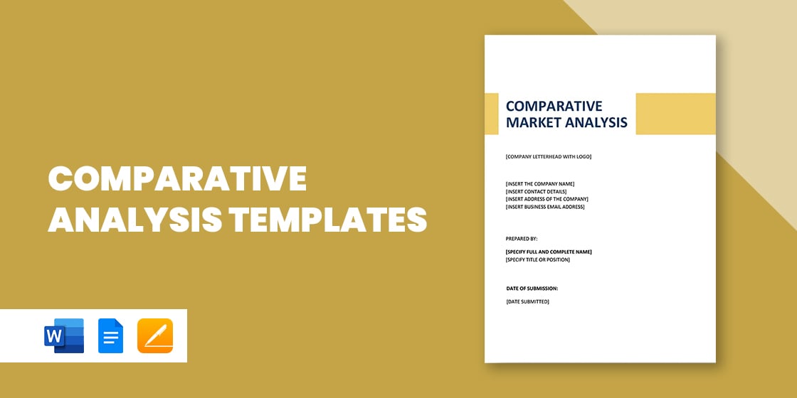 comparative analysis templates