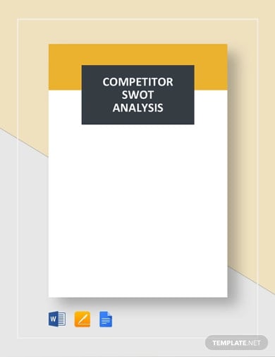 competitor-swot-analysis-template