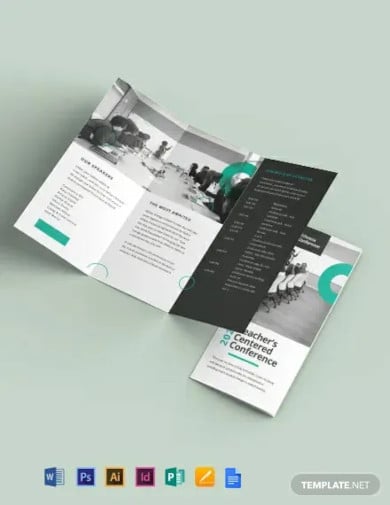 conference-tri-fold-brochure-template