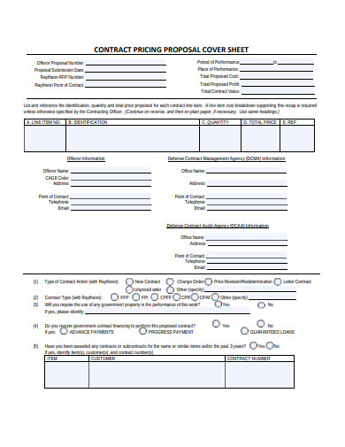 9+ Contract Proposal Templates - Google Docs, Word, Pages, PDF