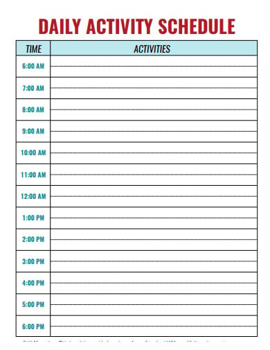 daily-activity-schedule