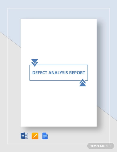 4+ Defect Analysis Templates - PDF, Docs, Pages, Word