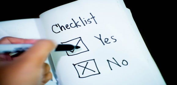 delivery checklist templates