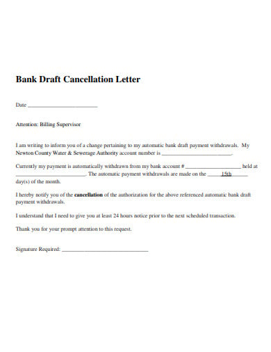 draft cancellation letter form