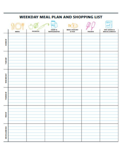 12+ Grocery Checklist Templates - Google Docs, Word, Pages, PDF