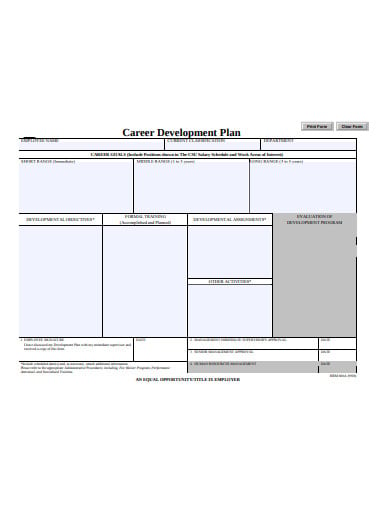 employee-career-development-plan-template