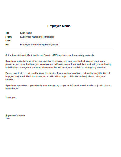 10+ Employee Memo Templates in Google Docs | Word | Pages ...