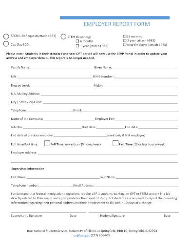 employer-report-form-template