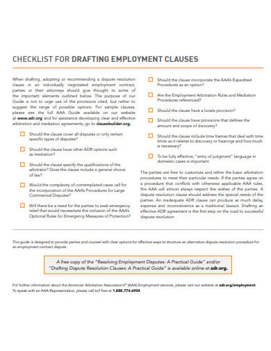employment-drafting-checklist