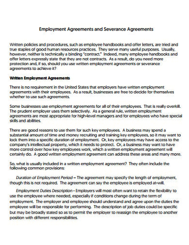 employment-severance-agreement-template