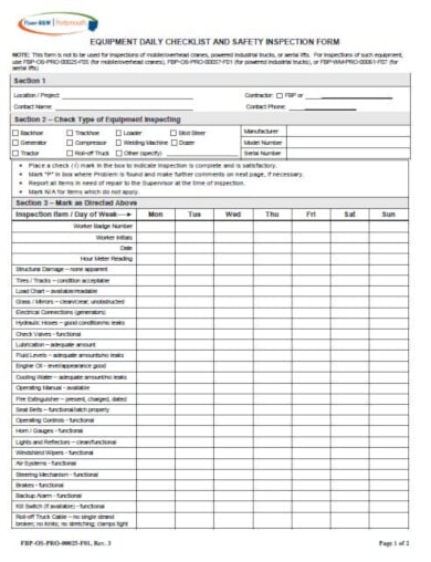 11 Daily Checklist Templates Pdf Google Docs Word Pages Free Premium Templates