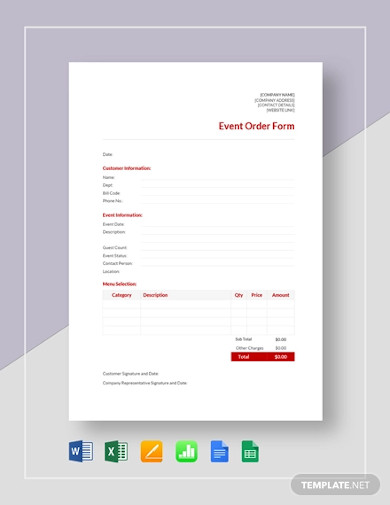 event-order-template