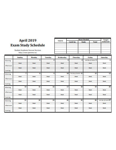 exam-study-schedule-example