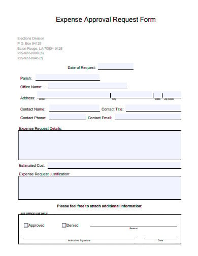 expense-approval-request-form