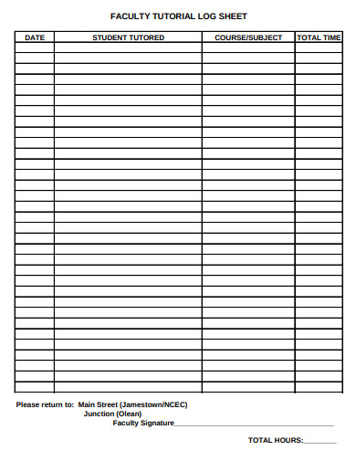 16+ Log Sheet Templates in Google Docs | Google Sheets | Word | Pages ...