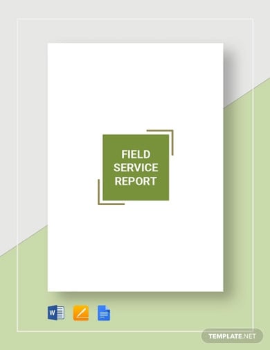 field-service-report-template