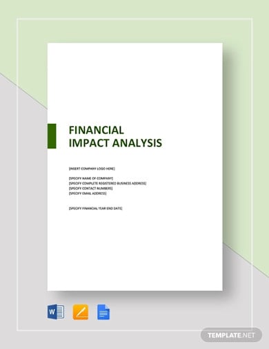 financial-impact-analysis-template