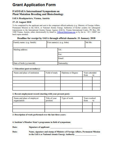 free-9-grant-form-templates-in-pdf