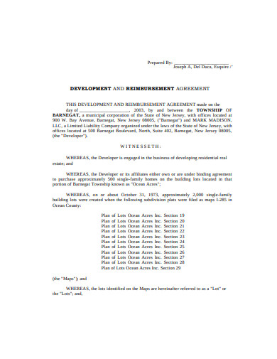 20 Reimbursement Agreement Templates PDF 20 Reimbursement Agreement Templates PDF