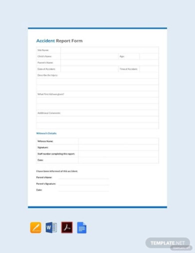 free-accident-report-form-template