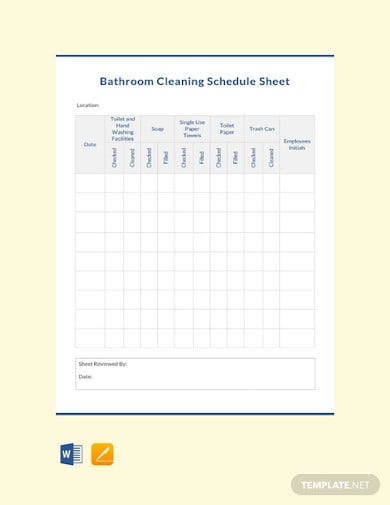 free-bathroom-cleaning-schedule-sheet-template