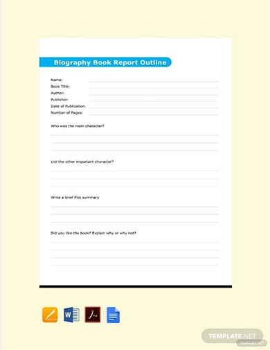 free-biography-book-report-outline-template
