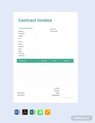 free-contract-invoice-template1