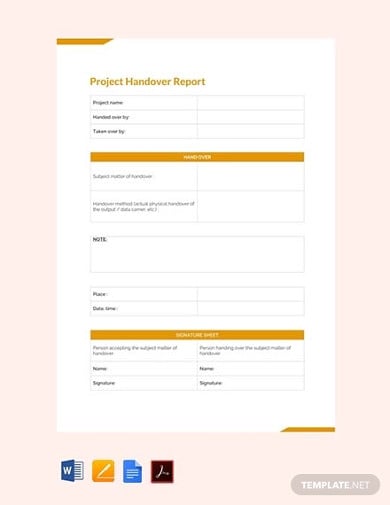 free final project handover report