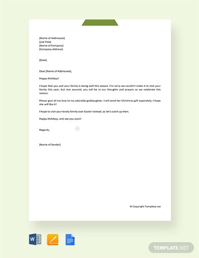 formal greetings in application letter