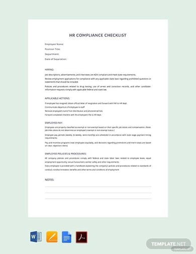 free-hr-compliance-checklist