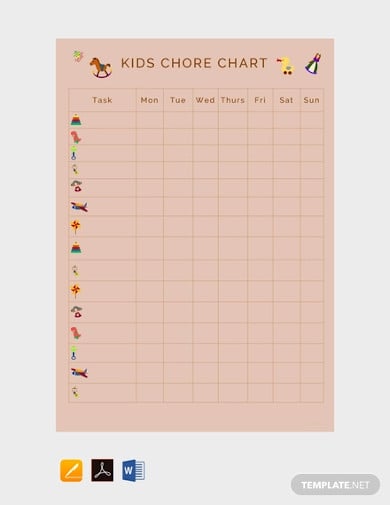 free-kids-chore-chart-template