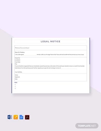 free-legal-notice-template